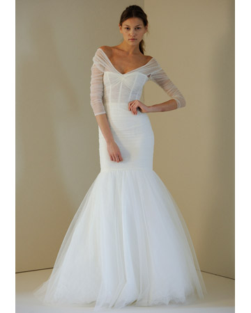 2011 spring bridal field of dreams by Monique Lhuillier